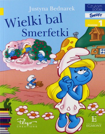 Wielki bal smerfetki. Czytam sobie poziom 1 - Justyna Bednarek [KSIAŻKA]