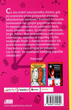 Zabójcza zagadka chemiczki - Jordi Sierra I Fabra [KSIAŻKA]