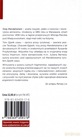 Zgiełk czasu - Osip Mandelsztam [KSIAŻKA]