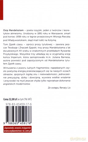 Zgiełk czasu - Osip Mandelsztam [KSIAŻKA]