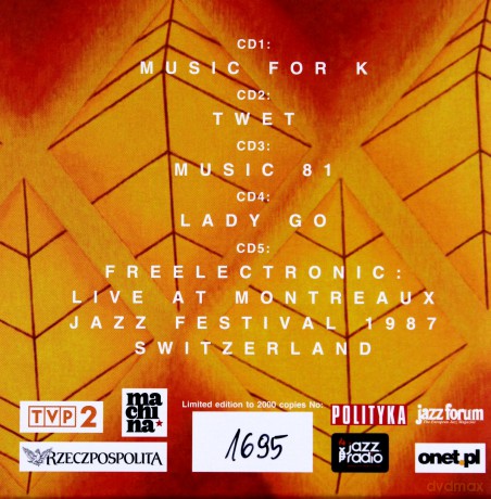 Tomasz Stańko: 1970-1975-1984-1986-1988 (Limited Edition) [5CD]
