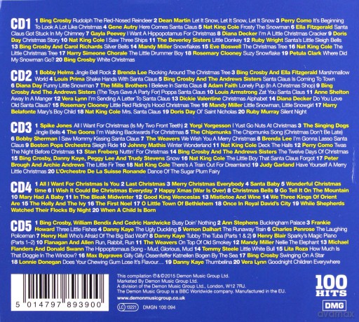 100 Hits - Kids Christmas [5CD]
