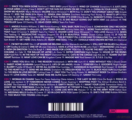 101 Power Ballads [5CD]