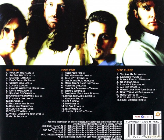 Firehouse: 3 / Good Accoustics / Hold Your Fire / Firehouse [3CD]