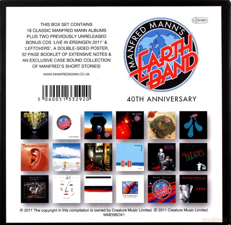 Manfred Manns Earth Band: 40th Anniversary Box Set [21CD]