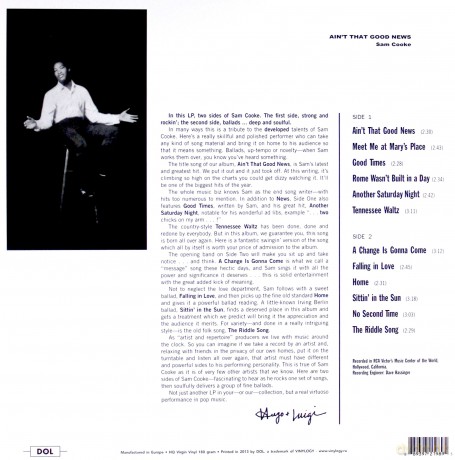 Sam Cooke: Aint That Good News [Winyl]