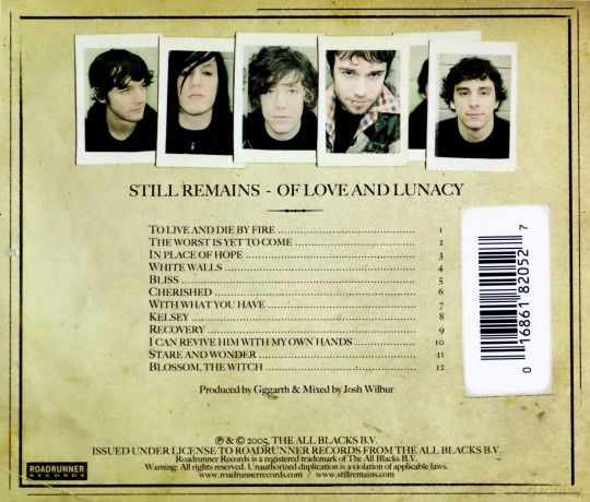 Still Remains: Of Love And Lunacy [CD]