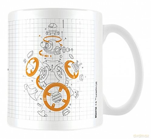 Star Wars The Last Jedi: BB-8 Exploded View Kubek