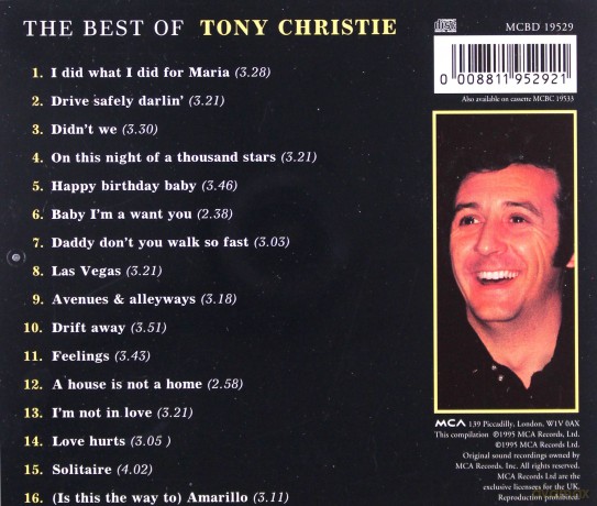 Tony Christie: Best Of [CD]