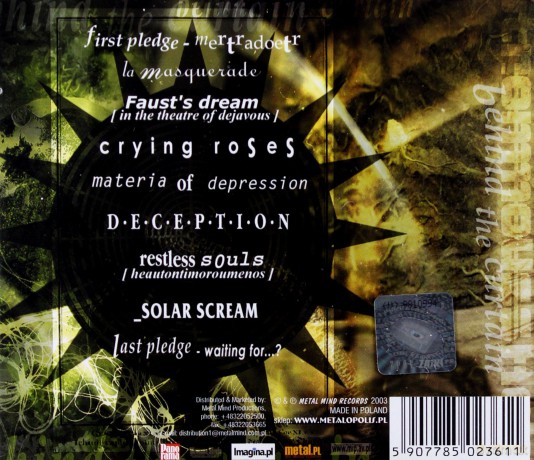 Strommoussheld: Behind The Curtain [CD]