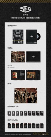 Sf9: Burning Sensation (1st Mini Album) [CD]