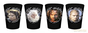 Lord Of The Rings: Character Premium Zestaw kieliszków do wódki