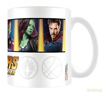 Avengers Infinity War: Characters And Emblems Kubek