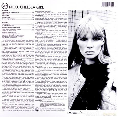 Nico: Chelsea Girl [Winyl]