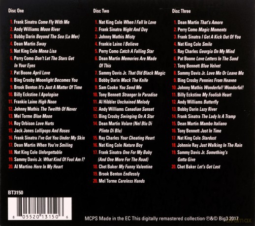 Classic Crooners - The Absolutely Essential 3 CD Collection [3CD]