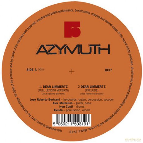 Azymuth: Dear Limmertz [Winyl]