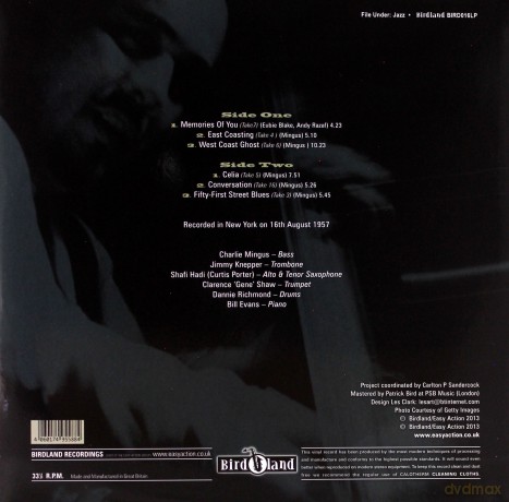 Charlie Mingus: East Coasting [Winyl CD]