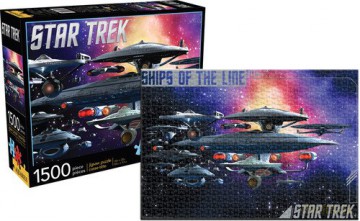 Star Trek: Federation Ships 1500 el. [PUZZLE]