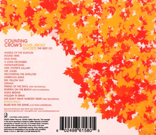 Counting Crows: Films About Ghosts (The Best Of Counting Crows) [CD]