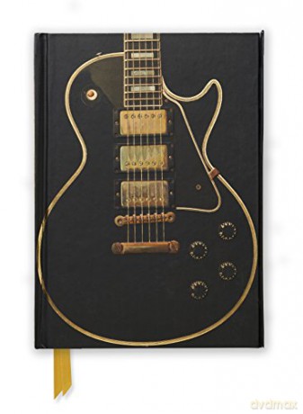 Gibson Les Paul Guitar Black: Foiled Journal