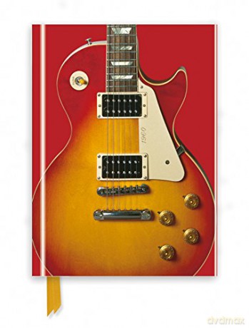 Gibson Les Paul Guitar Sunburst Red: Foiled Journal
