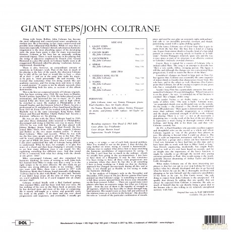 John Coltrane: Giant Steps [Winyl]