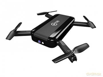 C-Me: Go Anywhere Flying Camera (Black) Dron