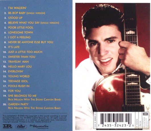 Rick Nelson: Greatest Hits [CD]