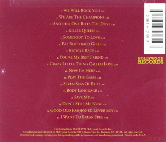 Queen: Greatest Hits [CD]