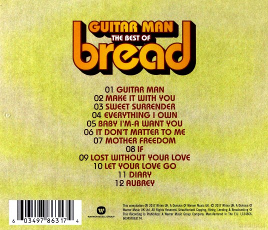 Bread: Guitar Man: The Best Of [CD]