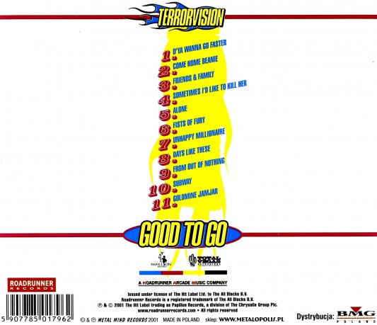 Terrorvision: Good To Go [CD]