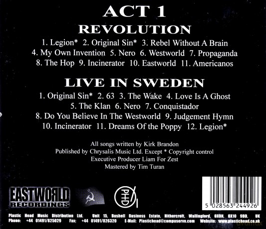 Theatre Of Hate: Act 1 [2CD]