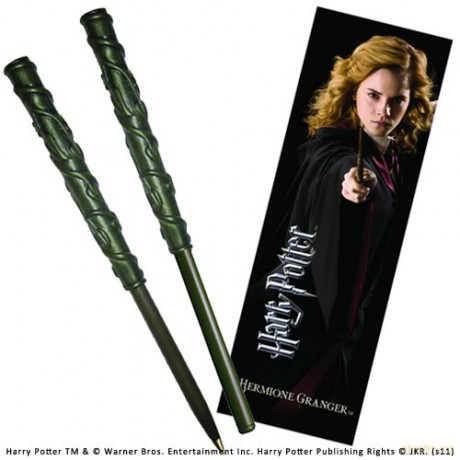 Harry Potter: Hermione długopis różdżka i zakładka