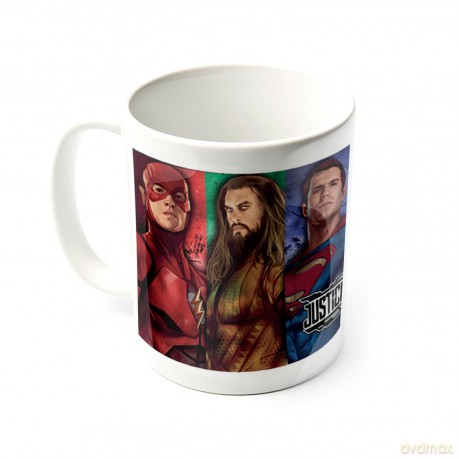 Justice League Movie: Hero Stripes Kubek