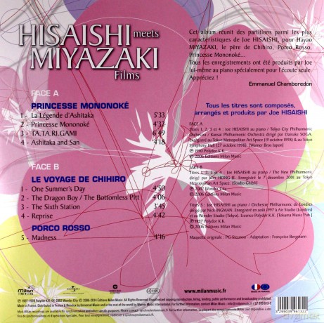 Joe Hisaishi: Hisaishi Meets Miyazaki Films [Winyl]