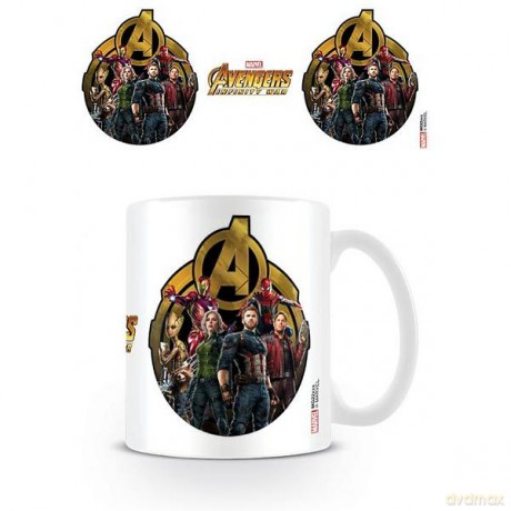 Avengers Infinity War: Icon Of Heroes Kubek
