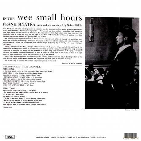 Frank Sinatra: In The Wee Small Hours [Winyl]