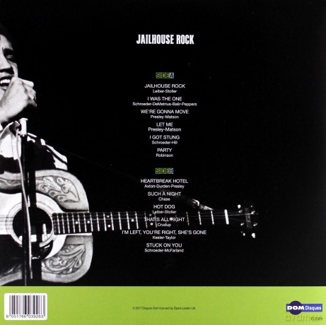 Elvis Presley: Jailhouse Rock [Winyl]