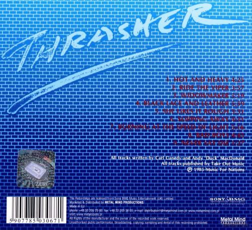 Thrasher: Burning At The Speed Of Light (Remastered) (digipack) [CD]
