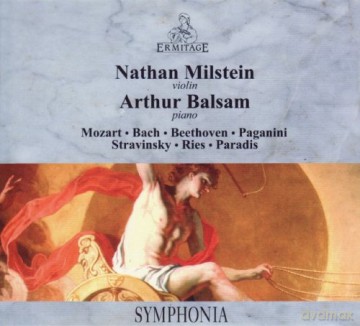 Milstein/Balsam: Js Bach-Partita Bwv1004-Paganini-Capriccios-Beeethoven-Violin Sonata N.5 [CD]