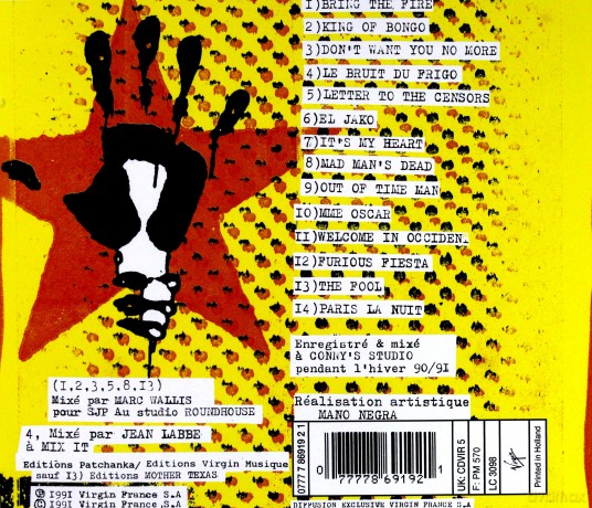 Mano Negra: King Of Bongo [CD]