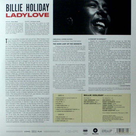 Billie Holiday: Ladylove [Winyl]