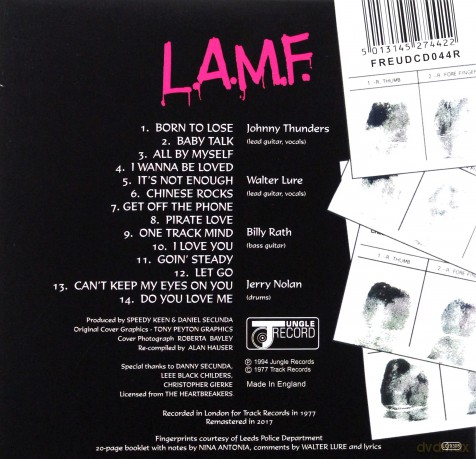Johnny Thunders And: Lamf The Lost 77 Mixes [CD]