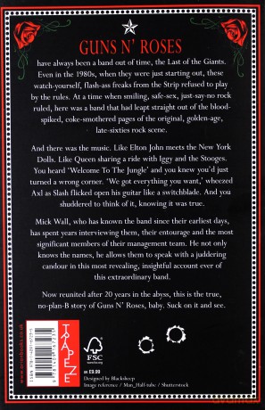 Guns'N'Roses: Last Of The Giants: The True Story Of [KSIĄŻKA]