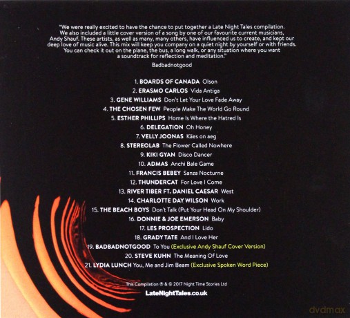 Badbadnotgood: Late Night Tales: Badbadnotgood [CD]