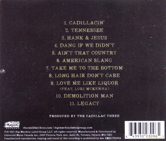 Cadillac Three: Legacy [CD]