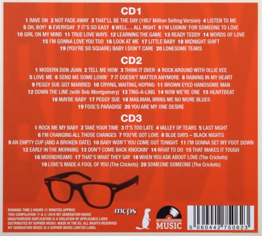 Buddy Holly: Legacy [3CD]