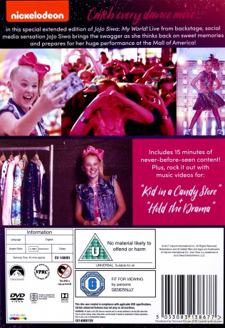 Jojo Siwa: My World [DVD]+[PLAKAT]
