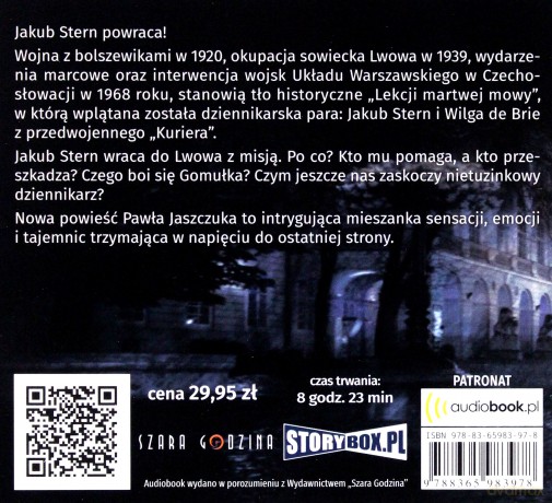 Lekcja martwej mowy (V część przygód Jakuba Sterna) - Paweł Jaszczuk [AUDIOBOOK]