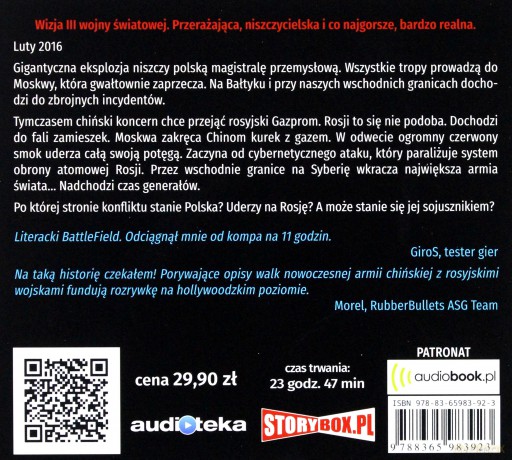 Wschodni grom - Jakub Pawełek [AUDIOBOOK]